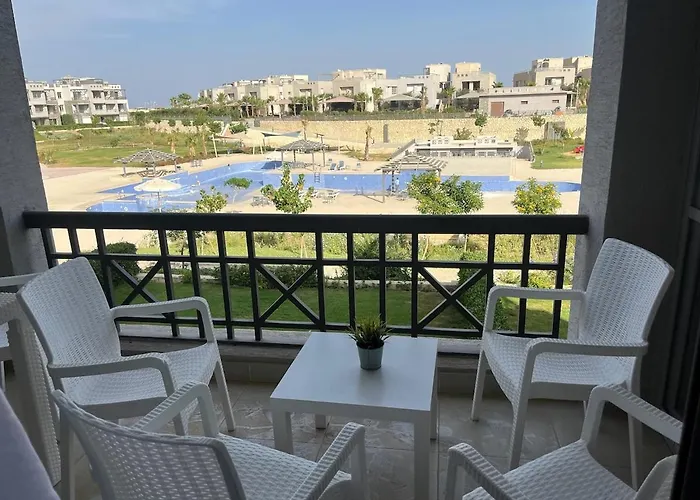 1bdr On Direct Swimming Pool Einbay * Ain Sukhna